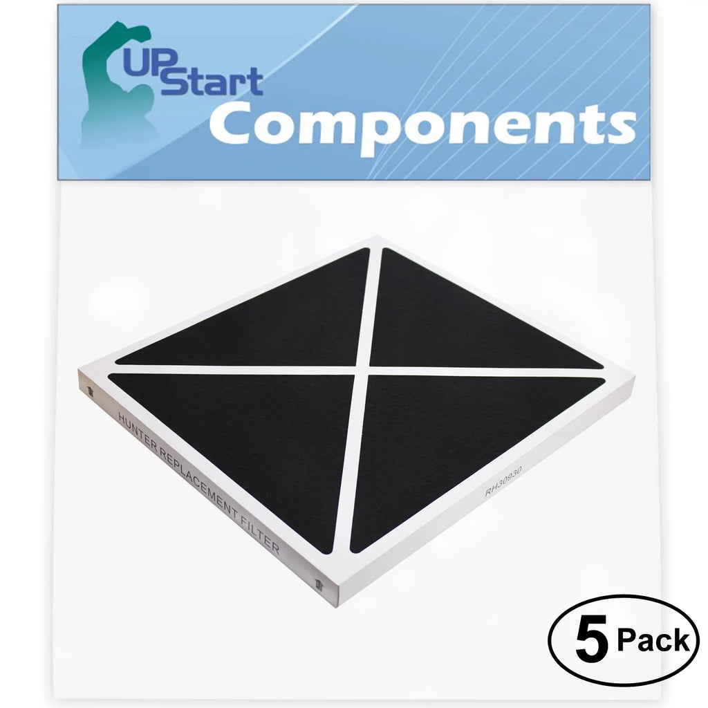 for with - 37375 Compatible Filter Air 5-Pack Hunter Replacement Purifier 30930 Filter Hunter Air