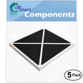 for with - 37375 Compatible Filter Air 5-Pack Hunter Replacement Purifier 30930 Filter Hunter Air