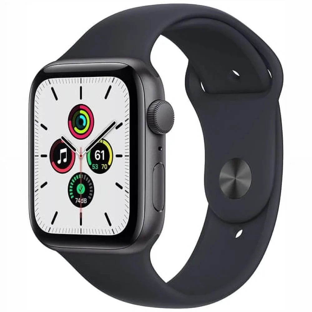 Band Black Space - Pre-Owned - GPS Sport Aluminum 44mm SE Fair - (2020) Watch Case Gray
