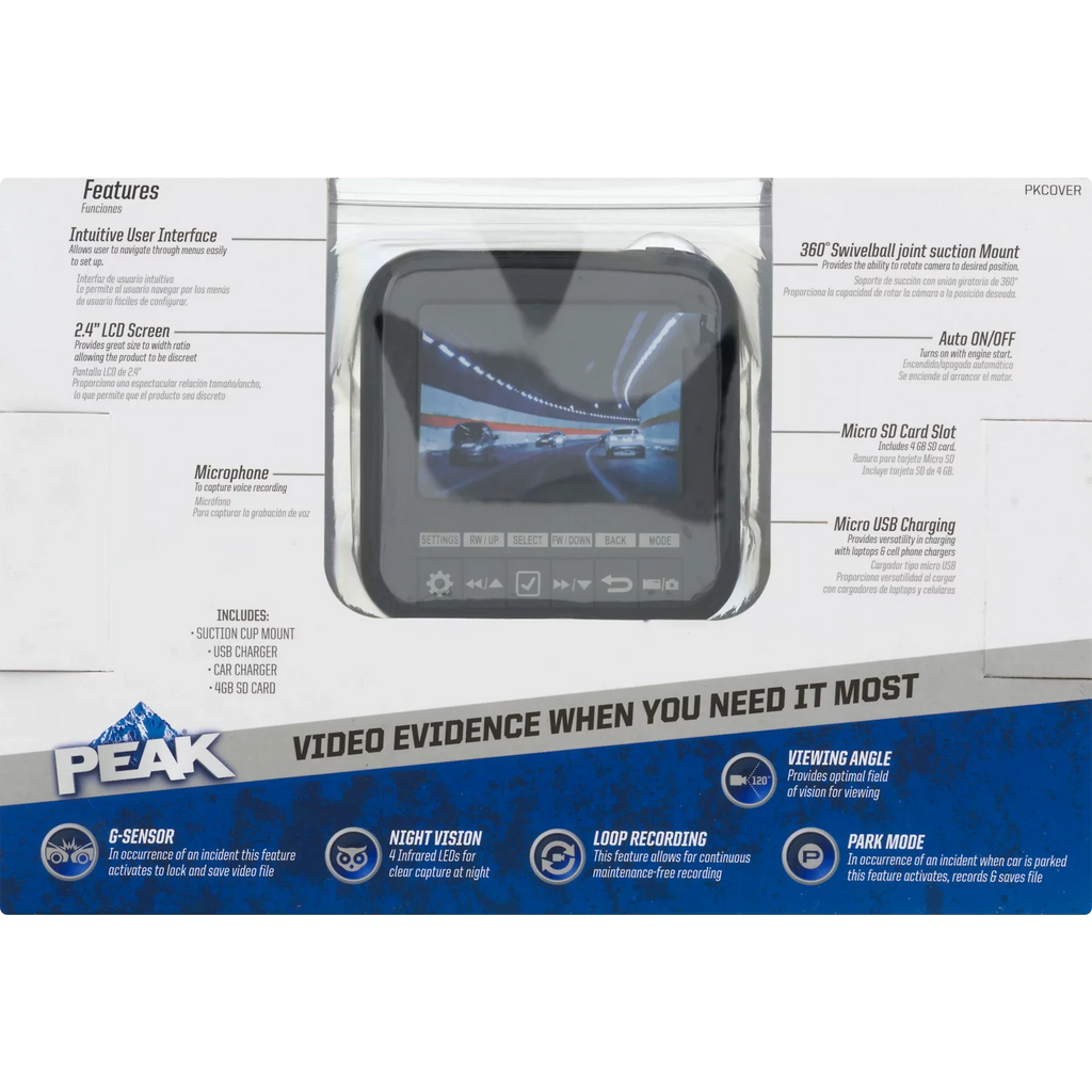 Cam, PEAK Dash CT 1.0