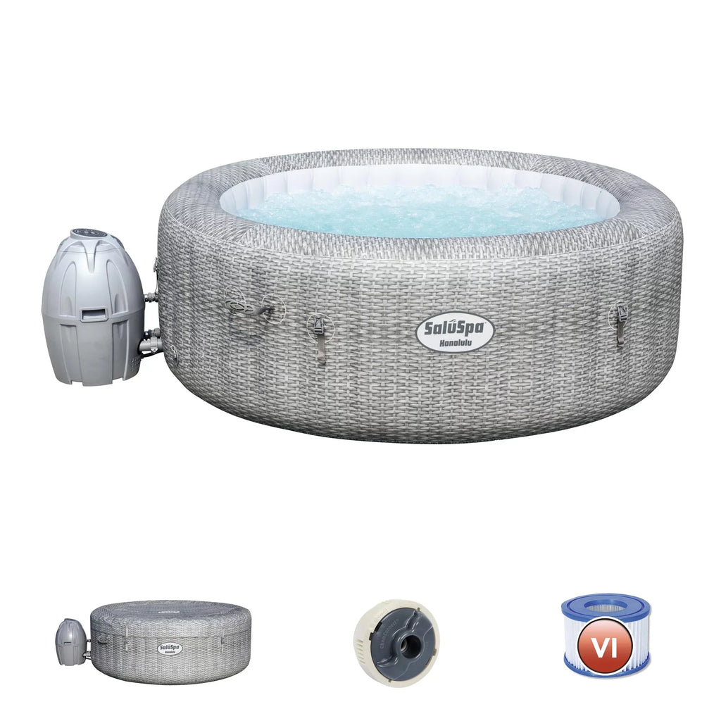 Seats and AirJet Hot Tub Honolulu Removeable Intex SaluSpa PureSpa Bestway