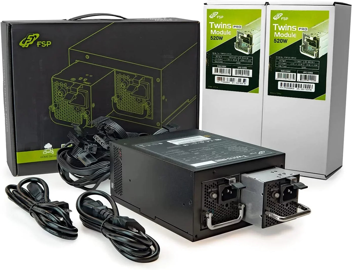 1+1 Dual Supply Twins Power with Efficiency Digital Module PS2 Pro Monitor 700) Redundant FSP Software Guardian ATX Pro 700W (Twins ≥90% Hot-swappable