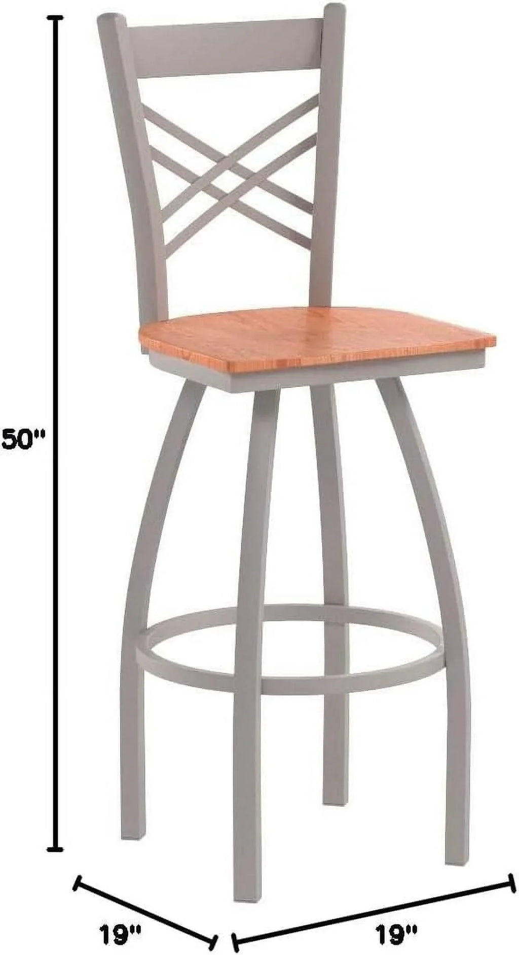 And 36" Finish Anodized Caalina Wih Sea Medium 820 Swivel Oak