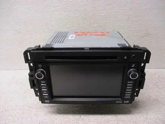 2007 CD Pre-Owned (Good) AM Radio LKQ OEM GPS DVD 07 FM Receiver Saturn Outlook Navigation