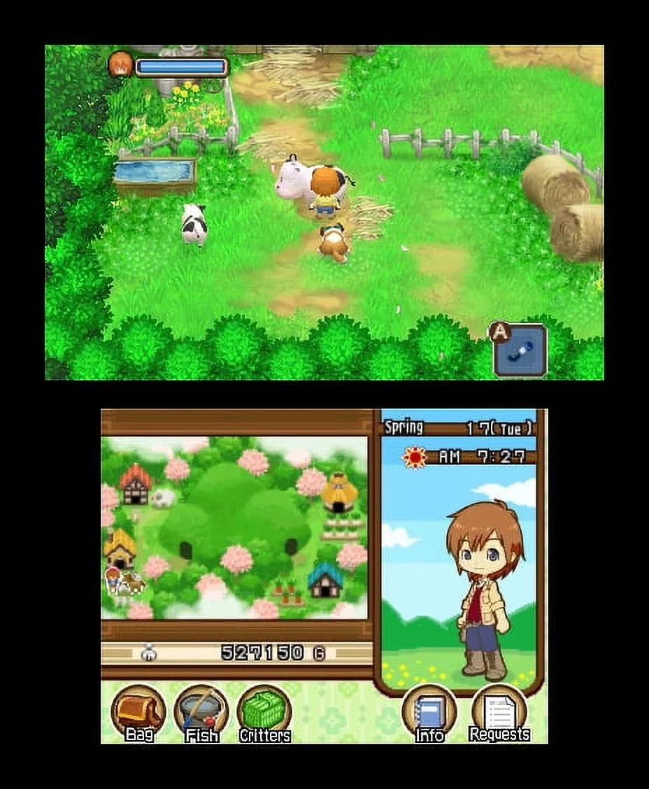 3DS Harvest Two of Tale - Nintendo Towns Moon: