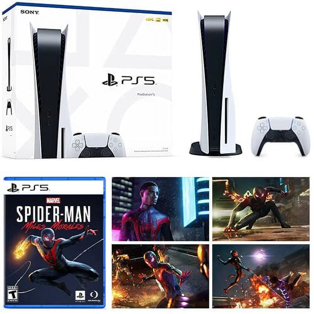 '+ 5 Spider-Man: PlayStation Marvel's Morales Console Miles