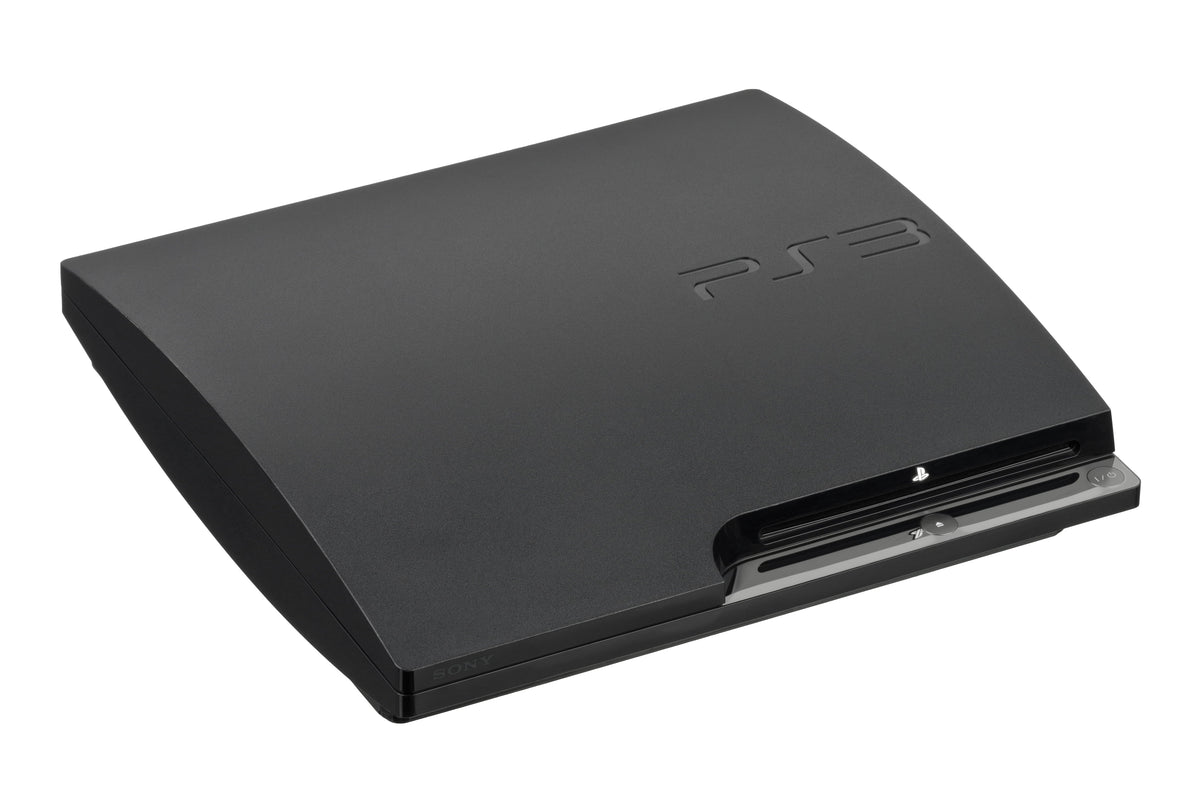 Slim Black HDMI Controller Restored 3 PlayStation Sony Video Console PS3 120GB (Refurbished) Game