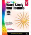 Word Workbook Phonics Spectrum and 6 Paperback Grade Study