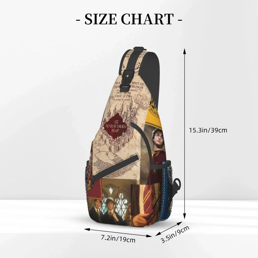Sling Adults Chest Teen Logo Bag Backpack Men Bags Daypack Potter Harry Diagonally Women Crossbody Travel For