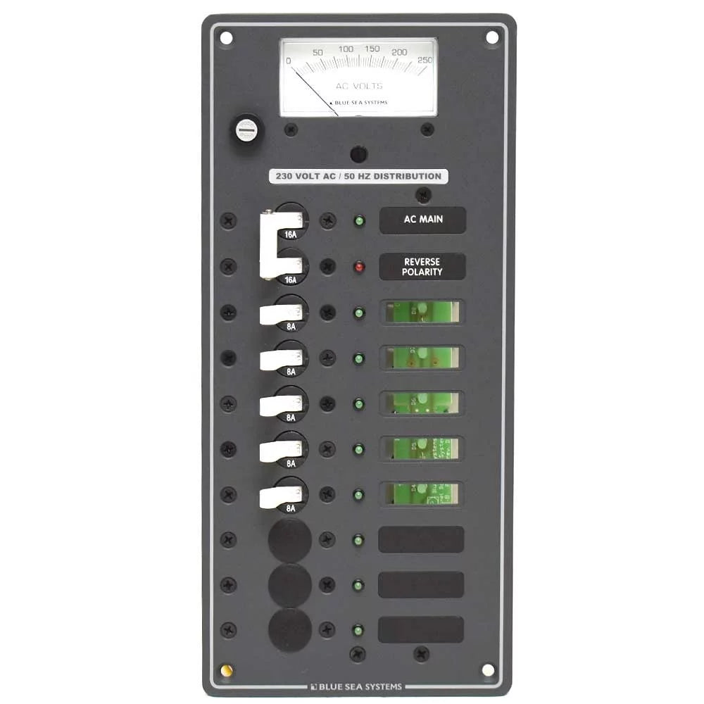 Sea | 8588 Blue 230VAC Power Panel Boat Main Distribution