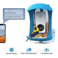 Notification, Recognition App Battery , Wild Feeder Camera, Feeder, Bird Automatic Bird House+ with Outdoor Smart Bird AI Bird Sensing, Rechargeable