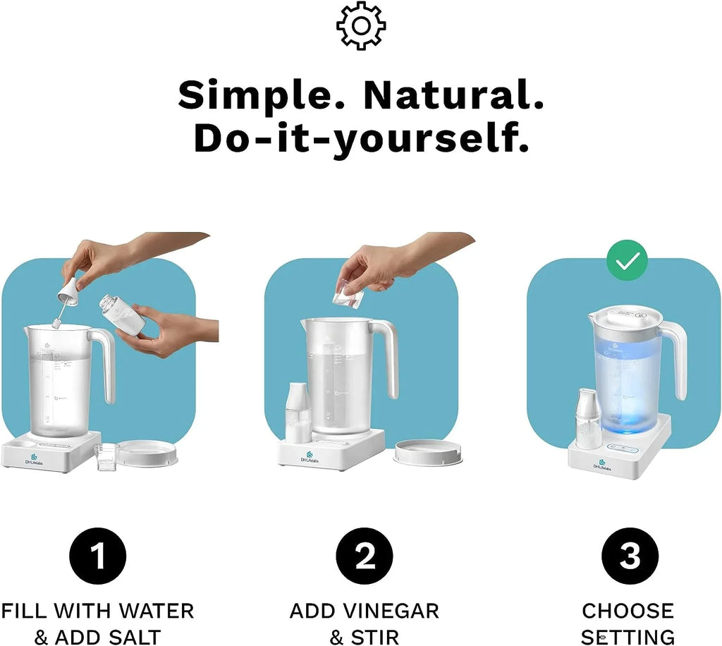 HOCL | at | DH Pets 99.9% Odor Eliminator of Surface Create Cleaner Cleaning Multi Supplies Lifelabs | - | Purpose Mildew Germs Smoking Generator Home & Eliminates Disinfectant Household Aaira Mold