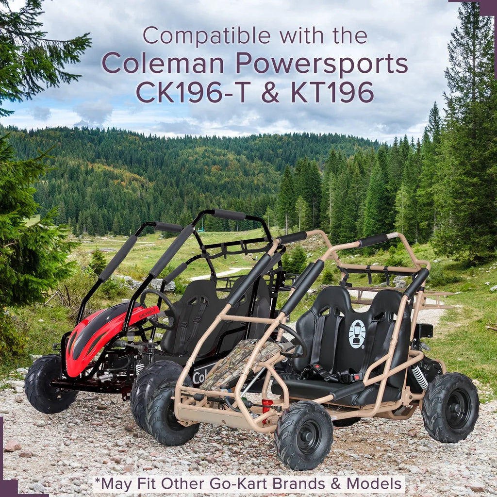 6.5 Coleman Knuckles Go-Karts , KT196 (Left) for 196cc Steering Spindle the Accessories, AlveyTech