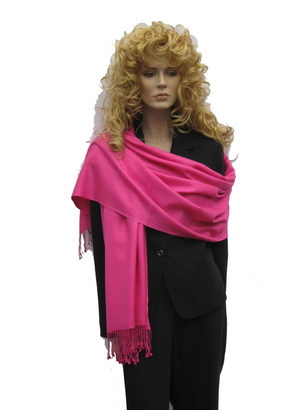(Hot Scarf/Wool/Silk Shawl) Regular Pink Shawl/Shawls/Scarf/Scarves/Wrap/Stole/Muffler/Cape/Ruana/Blanket/Throw/Pashmina Shawl/Cashmere