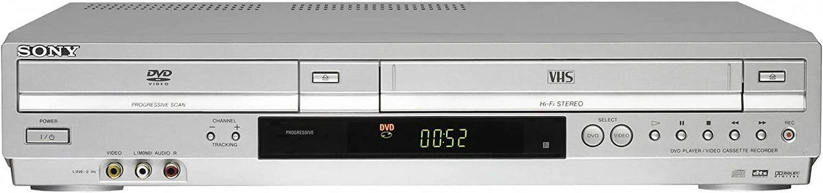 (Refurbished) Restored Combo Sony VHS/DVD Player