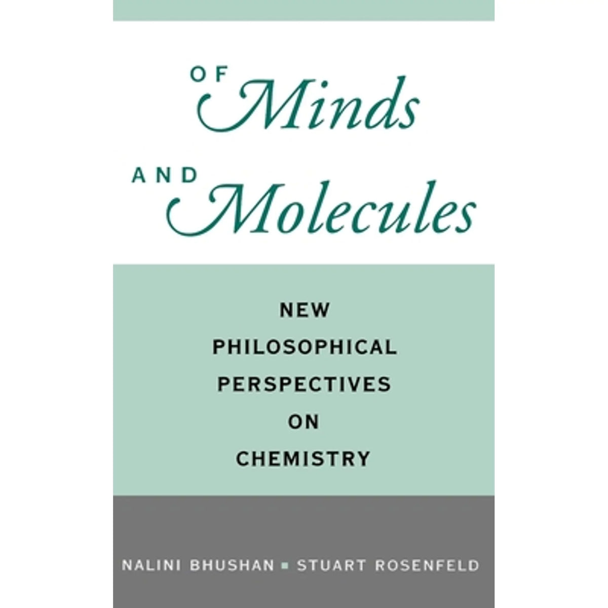 and Rosenfeld Chemistry Philosophical (Hardcover Stuart by Bhushan, Pre-Owned 9780195128345) Of on New Nalini Minds Molecules: Perspectives
