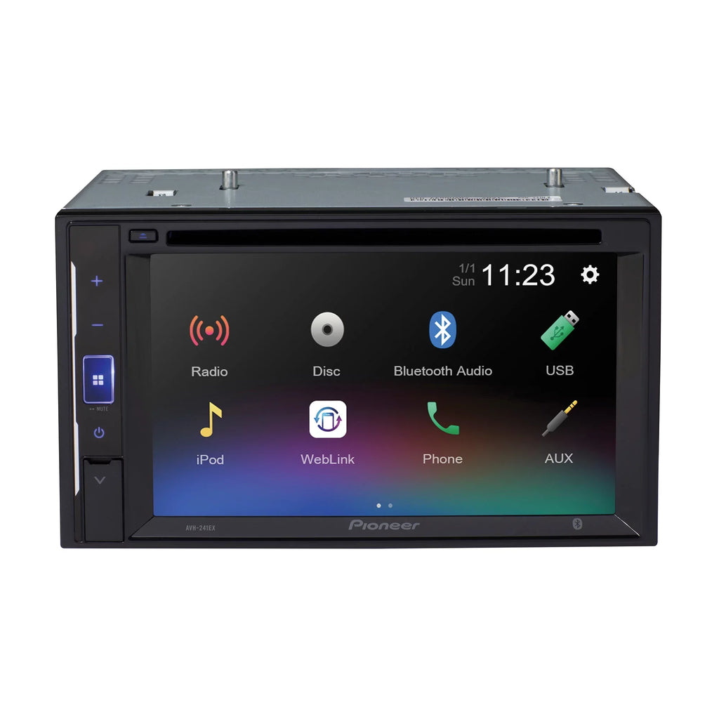 Resistive 6.2 - inch Receiver Ready DVD Up Back - Black Camera Touchscreen Pioneer