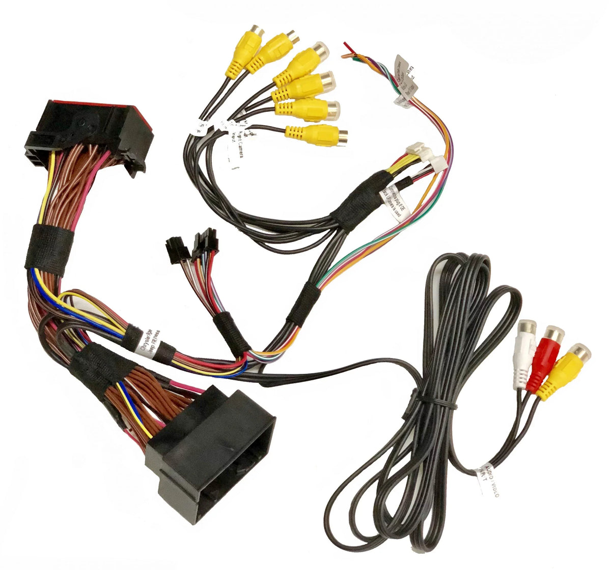 Crux Mounted Toyota Cameras Input Highlander For Multi RFM-TYH and View Interface Side A/V with Integration Mirror