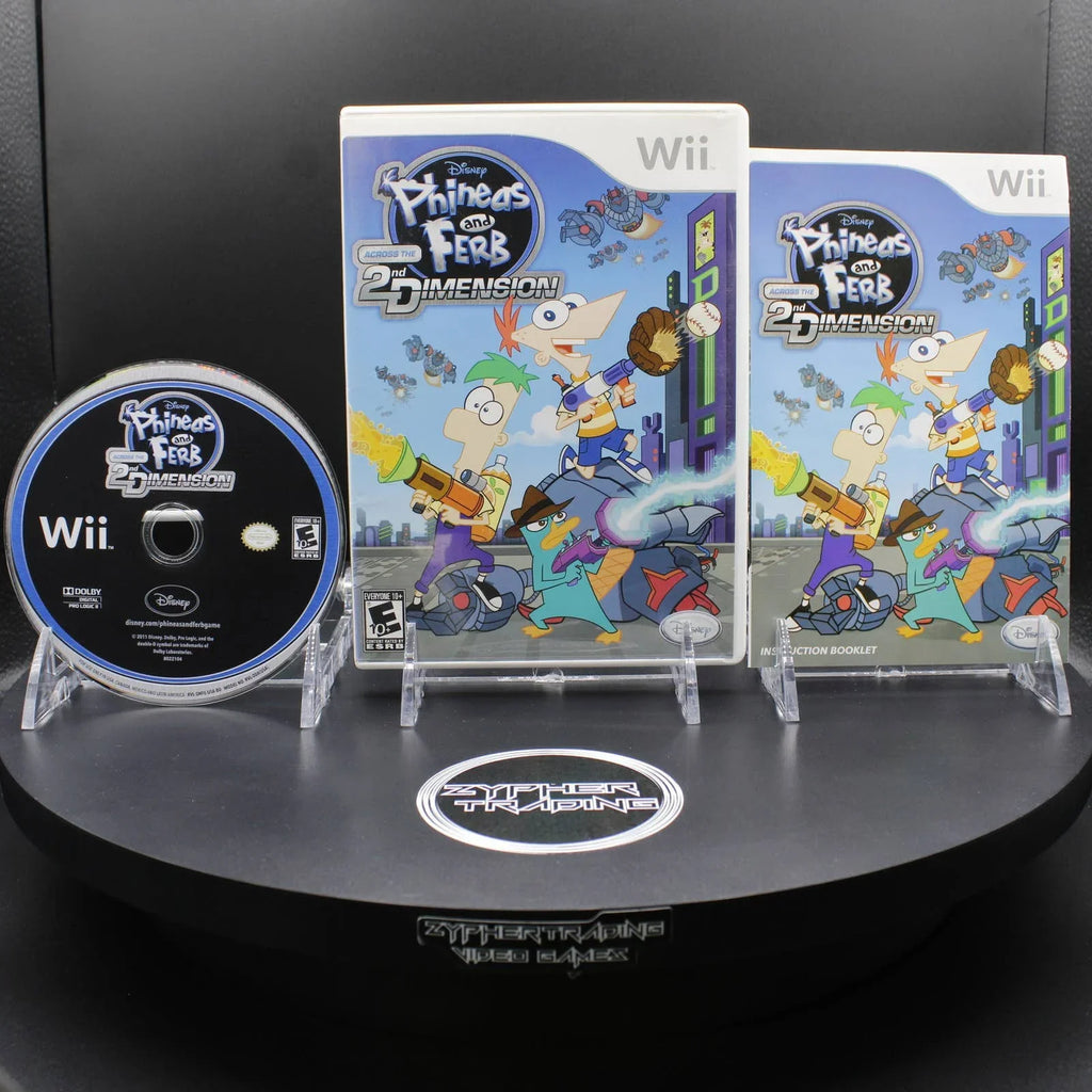 Across Ferb: Nintendo and Dimension Phineas Wii the | 2nd