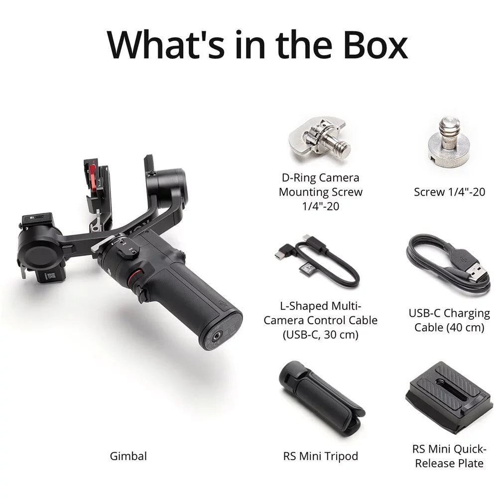 DJI Stabilizer Mini RS Gimbal 3