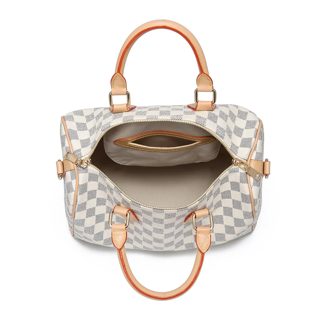 Fashion Bags Checkered Shoulder Handbags Womens For RICHPORTS