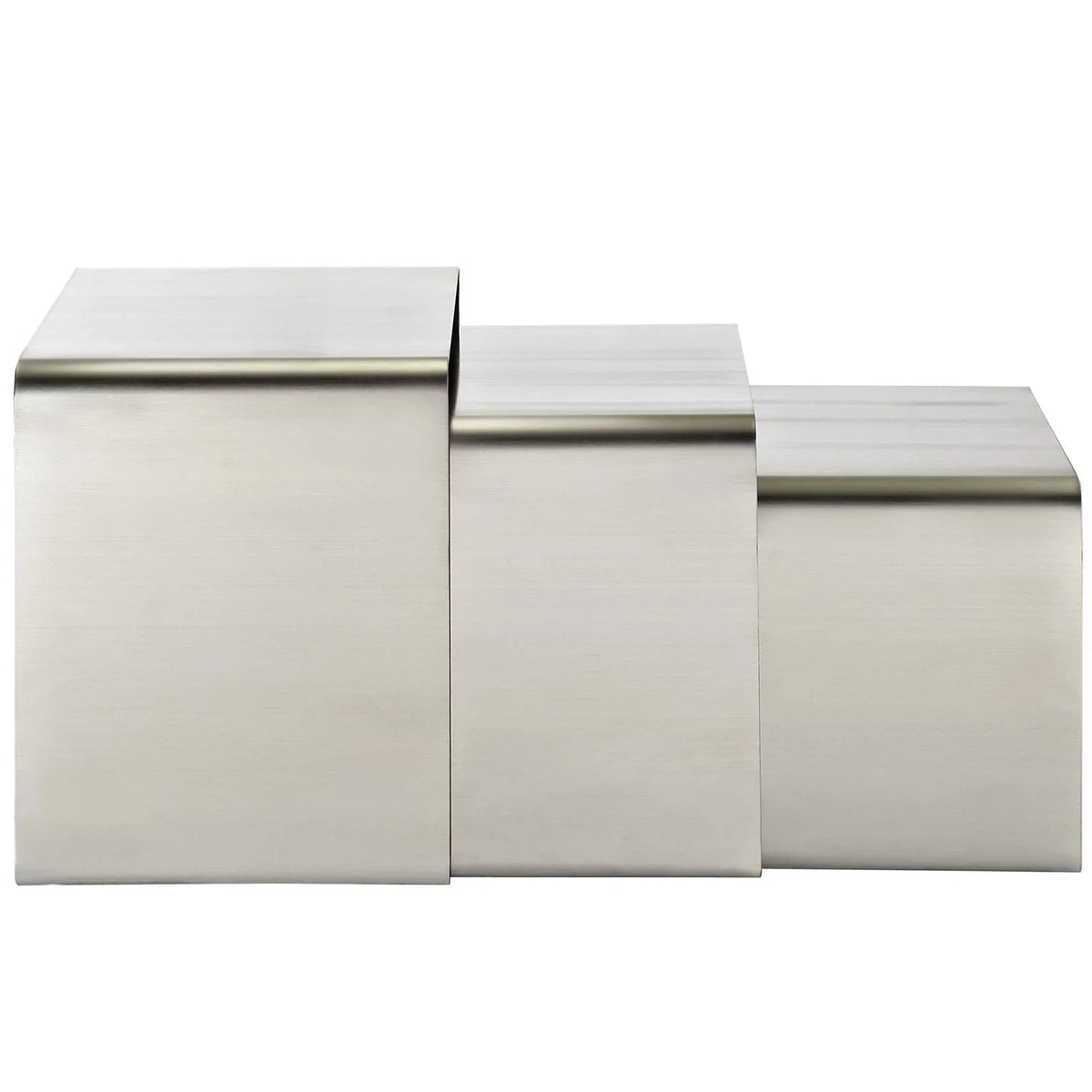 Table Nesting in Modway Silver Rush