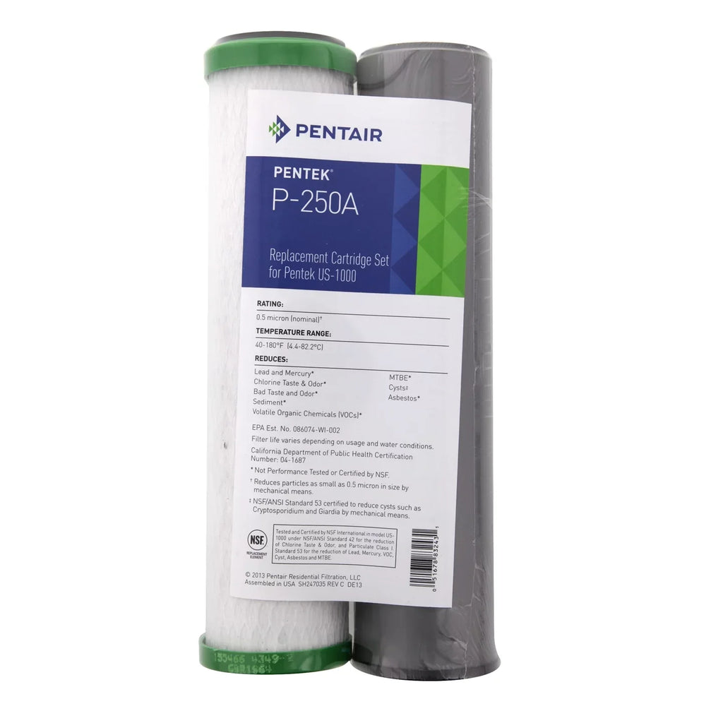 Under Sink Set P-250A Water Filter Pentek