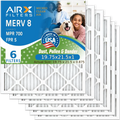 Electrostatic Made Pack Premium by Air AC Pleated to AIRX FILTERS Conditioner USA FPR MERV AIR. 6 Furnace 700 MPR & Filters Filter 19.75x21.5x1 HVAC CLEAN 8 Comparable 19.75x21.5x1 WICKED Air Filter 5