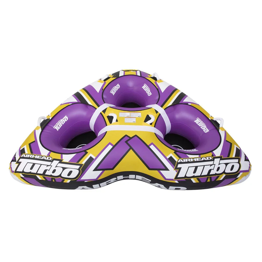 Person 81" Turbo Water 3 Tube Inner Airhead Boat 107" Blast air-filled x Towable