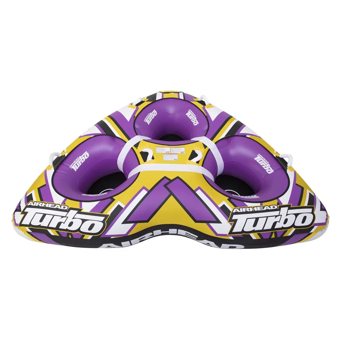 Person 81" Turbo Water 3 Tube Inner Airhead Boat 107" Blast air-filled x Towable