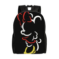 Printed Anime Backpacks Multipurpose Bags Minnie Travel Cartoon 3D Casual Daypacks Backpack