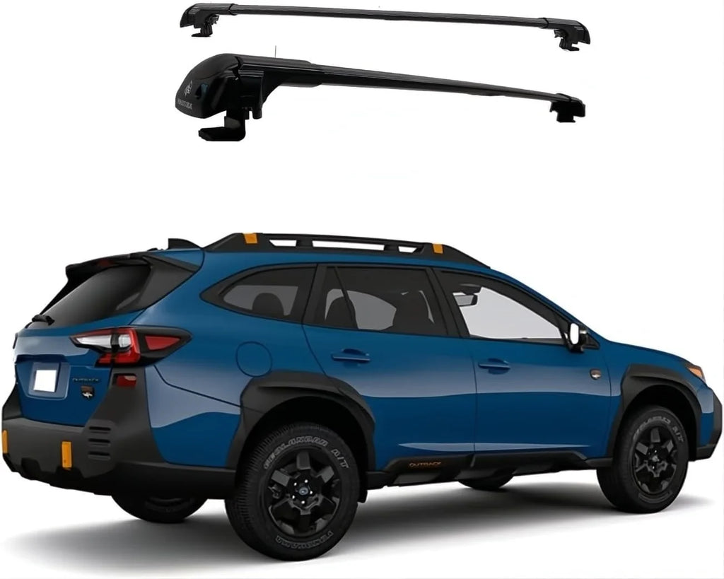 Raised Luggage, Cobra 2022-2024 Cargo Black – ROKIOTOEX Rails, Roof Subar-u Cross Bike Outback Carrier CJ4035 Rack Board, Bars Fit Side Rooftop Box Wilderness Crossbars for Ski for