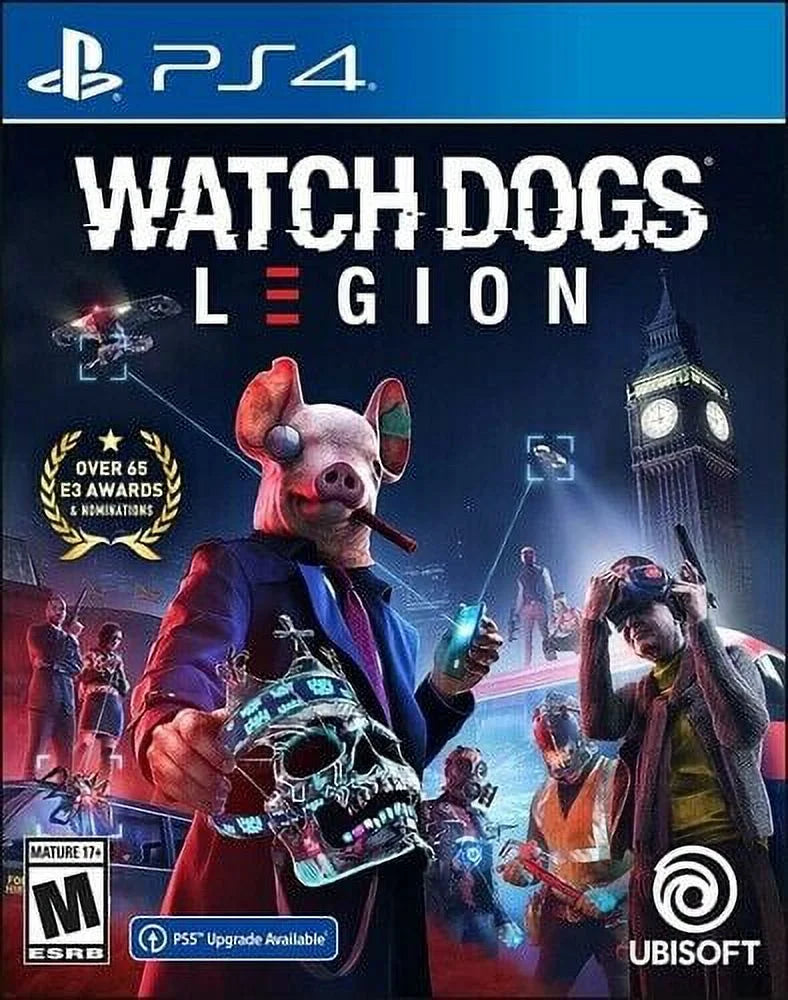 4 PS Game] Edition Limited 4 for Dogs Watch PlayStation Legion [New Video