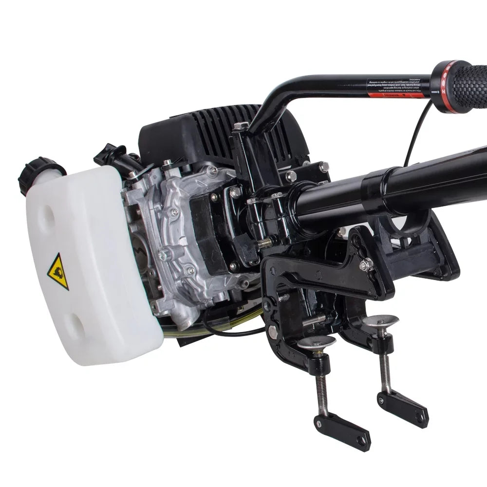 Boat 3.6 setup Air 55CC With Engine 4 Stroke Cooling Outboard Motor
