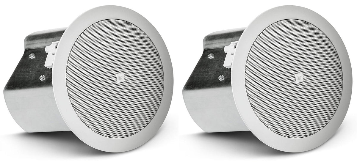 Speakers+Receiver 6) JBL For Amp CONTROL 14C/T 4" In-Ceiling Restaurant/Bar/Cafe