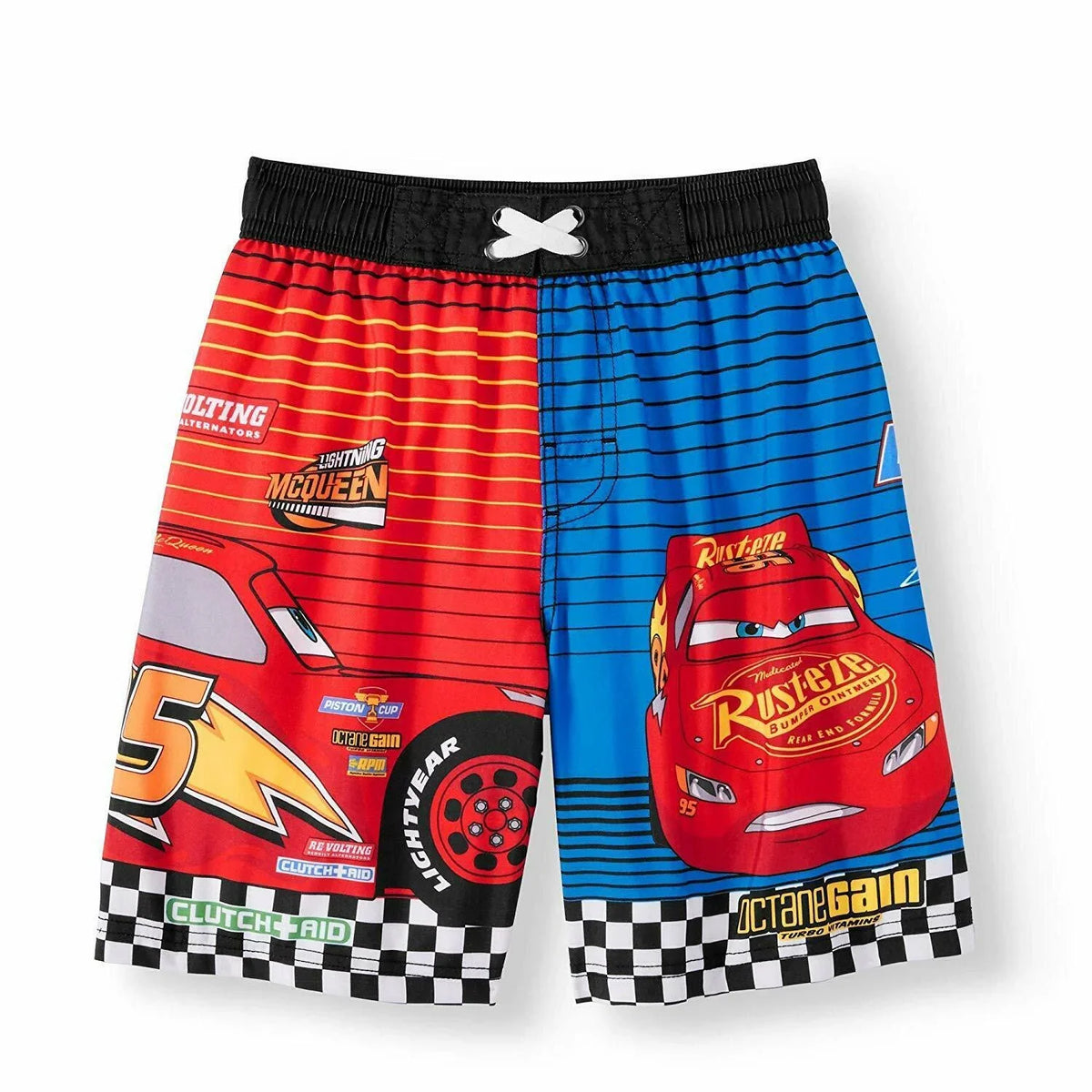 Trunks Lightning Size Swim McQueen Shorts Boy Cars Disney 6/7