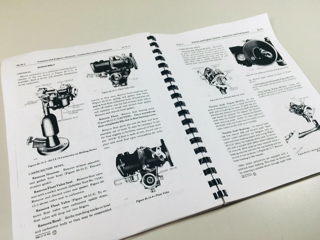 Tractors Engines Deere Sm-2000 General John Service For Manual &