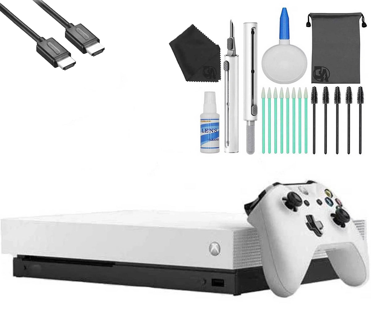 Xbox Cleaning with HDMI White Kit Gaming Console 1TB X One