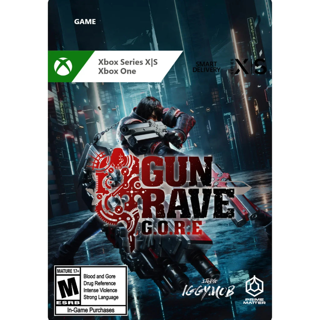 One, G.O.R.E Xbox Series Gungrave - [Digital] Xbox X|S