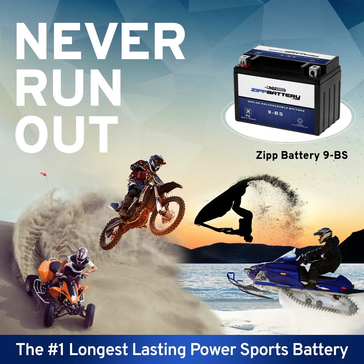 Battery 2004 Ytx9-Bs Battery Kart Dazon Zipp 150Cc for Classic Atv Raider -