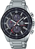 Men's Steel EQS-900DB-1AVCR Stainless Casio Solar-Powered Chronograph Watch Edifice
