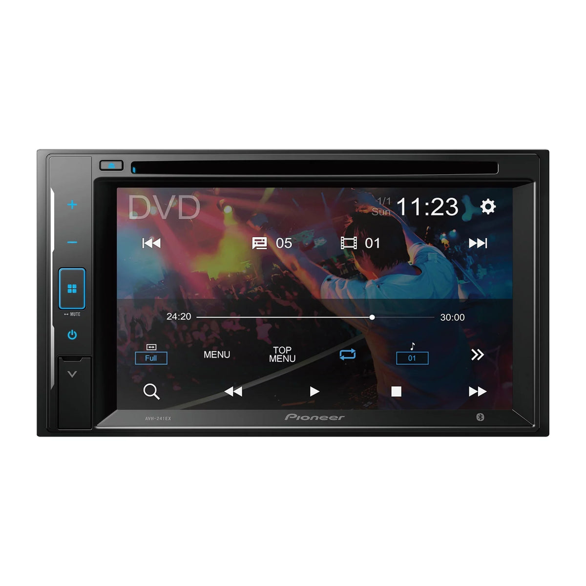 Resistive 6.2 - inch Receiver Ready DVD Up Back - Black Camera Touchscreen Pioneer