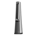 Timer Oscillating Fan Tower Bladeless Lasko and 36" AC615, 4-Speed with New Remote, Gray,
