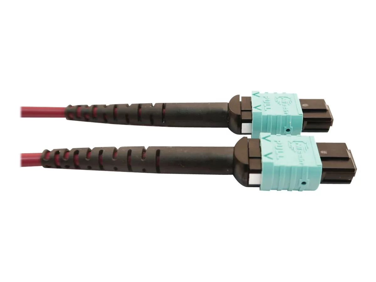 Multimode m - Lite m - (F/F), optic / to (F) MTP/MPO/APC 16F Eaton 50 Optic MTP/MPO-APC 3 MTP/MPO/UPC - Network 125 multi-mode Fiber 50/125 - 12F micron (x2) - Series (F) Tripp OM4 to multi-mode Magenta, Cable, 400G MTP/MPO-UPC fiber - cable 3 Plenum