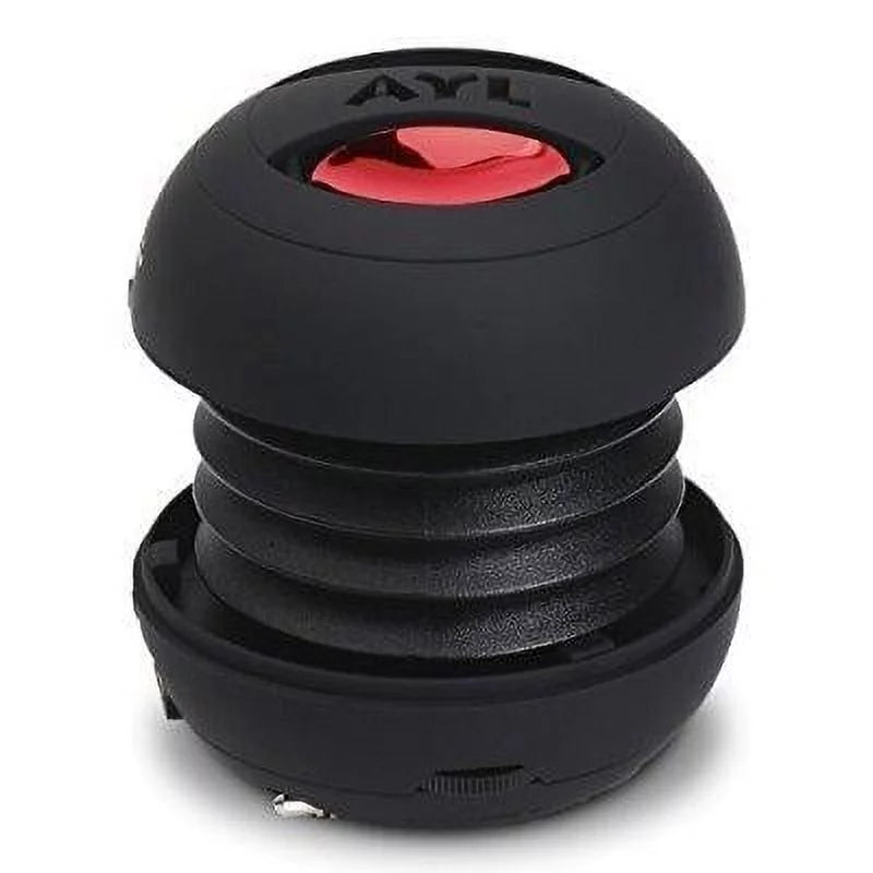Plug Speaker with Phone iPad, Computer, Input, (Black) in Speaker External Audio MP3 System, Portable Mini Laptop for Aux Cell Speaker iPhone, 3.5mm Player, AYL