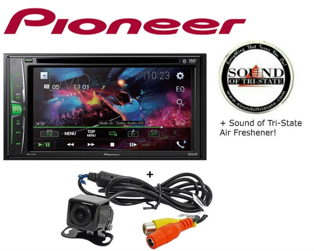 Receiver Backup Camera with Multimedia Pioneer AVH211EX