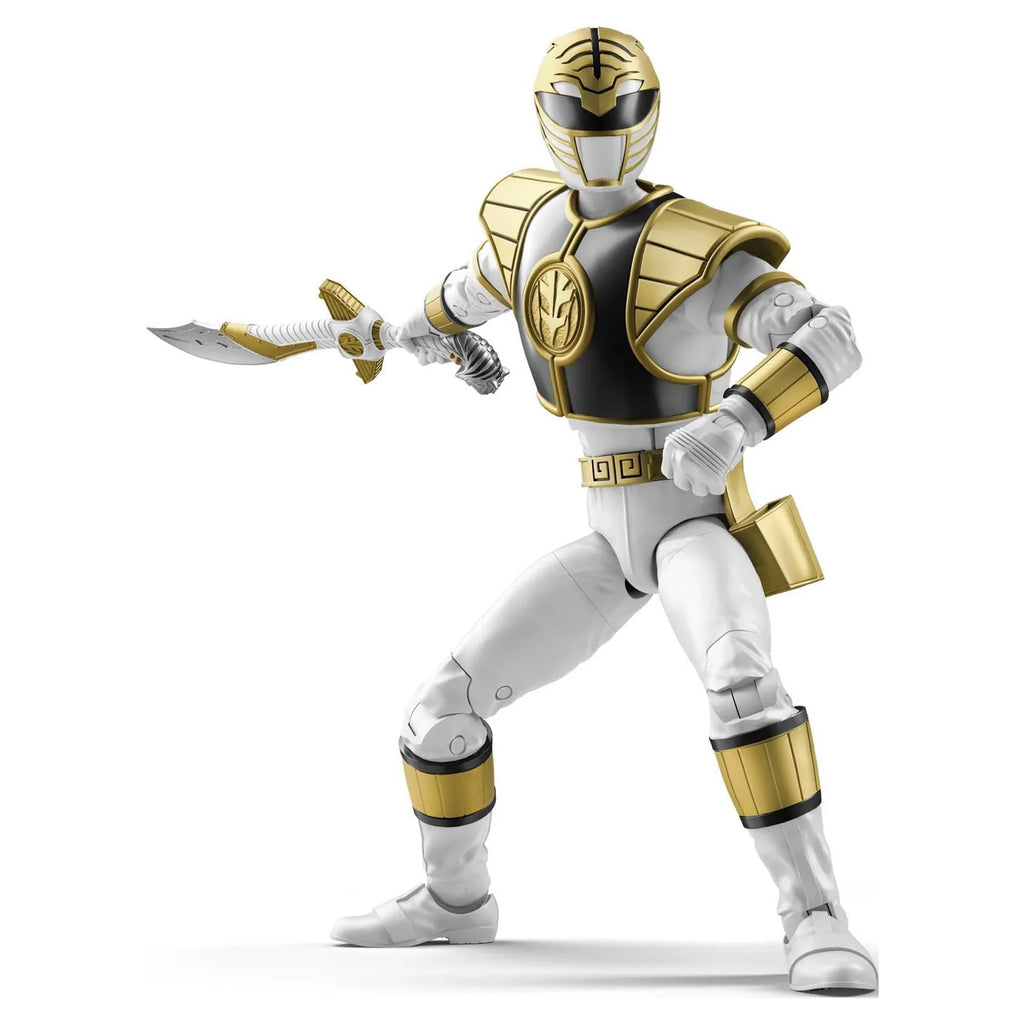 6-inch Morphin White Rangers Lightning Ranger Mighty Collection Power Figure