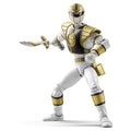 6-inch Morphin White Rangers Lightning Ranger Mighty Collection Power Figure