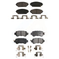 For KTC-100292 Kit Front 2016-2018 Pads CX-3 Ceramic Mazda Rear Brake
