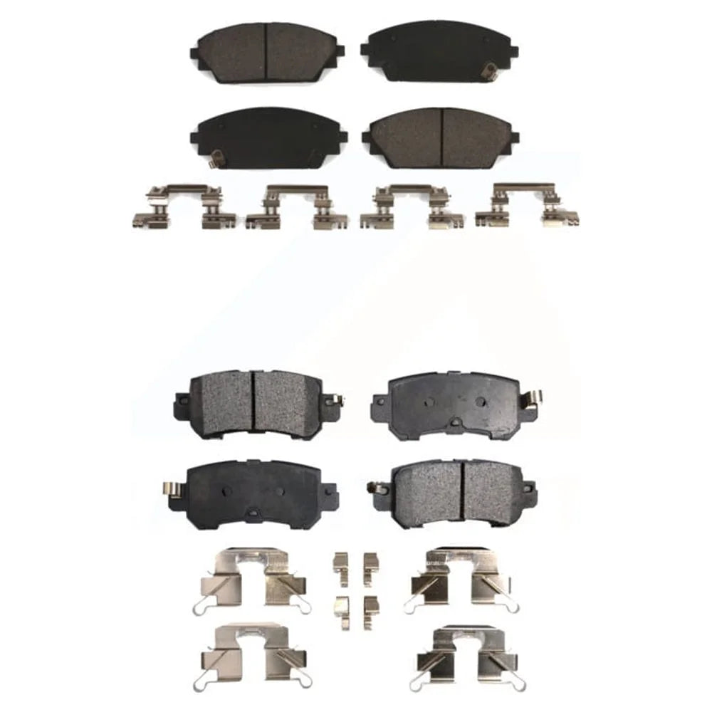 For KTC-100292 Kit Front 2016-2018 Pads CX-3 Ceramic Mazda Rear Brake